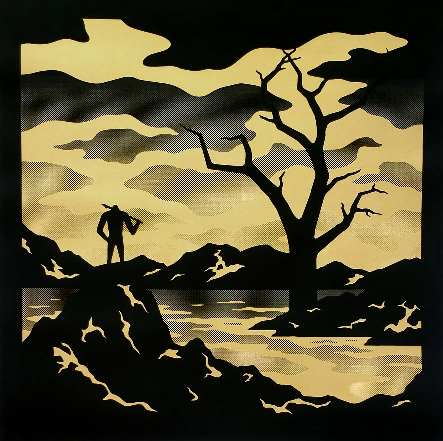 Cleon Peterson "Promised Land" (Night)