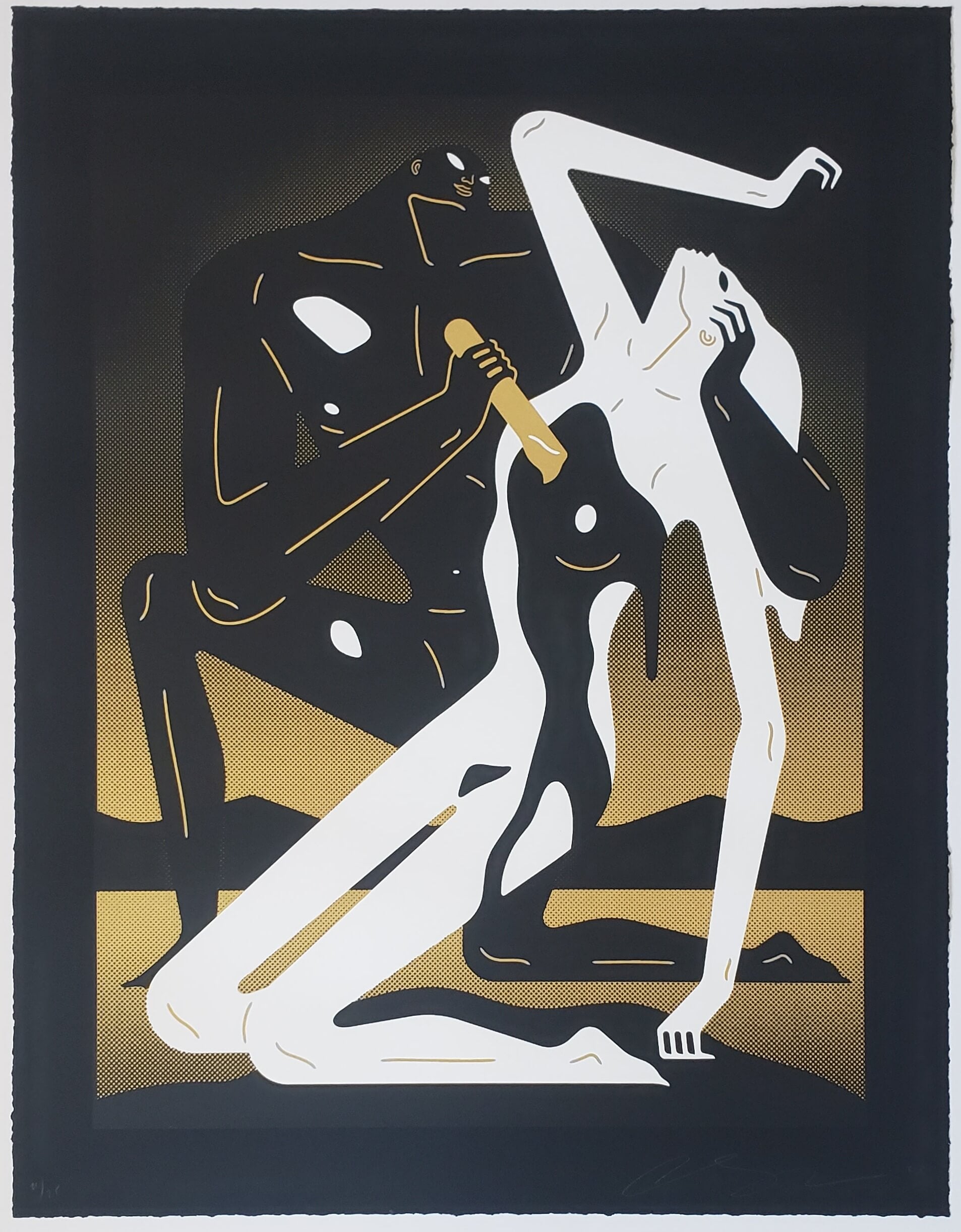 Cleon Peterson art Speak to me hand signed limited edition print