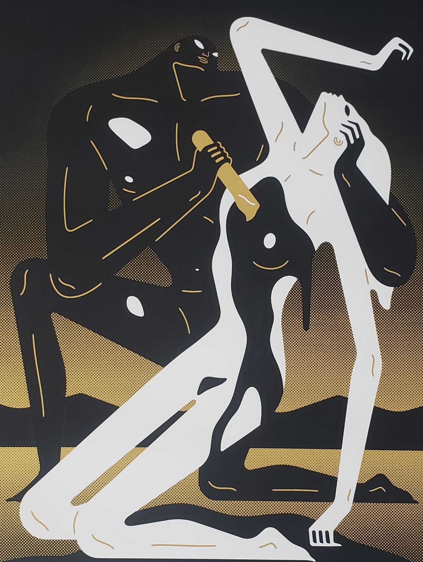 Cleon Peterson art Speak to me hand signed limited edition print