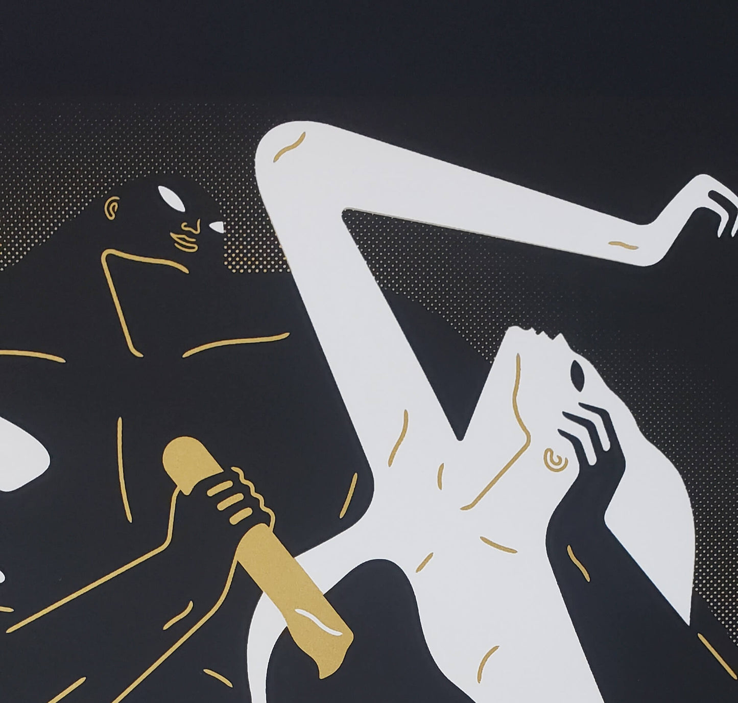 Cleon Peterson art Speak to me hand signed limited edition print