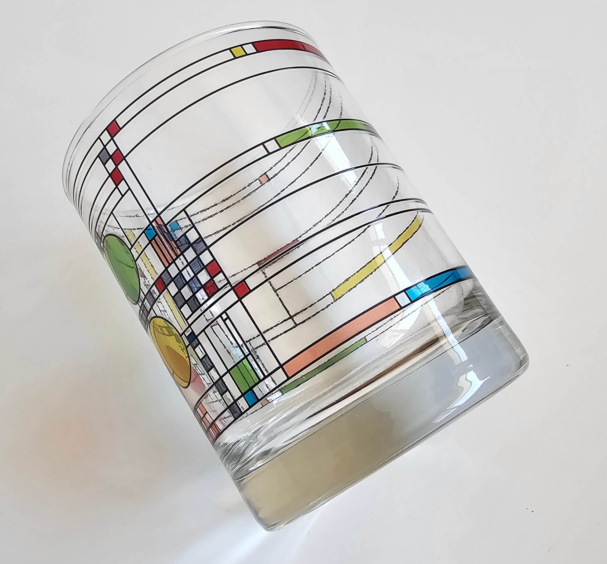 Frank Lloyd Wright 14oz Set of 4 drinking glasses – GawsyGallery