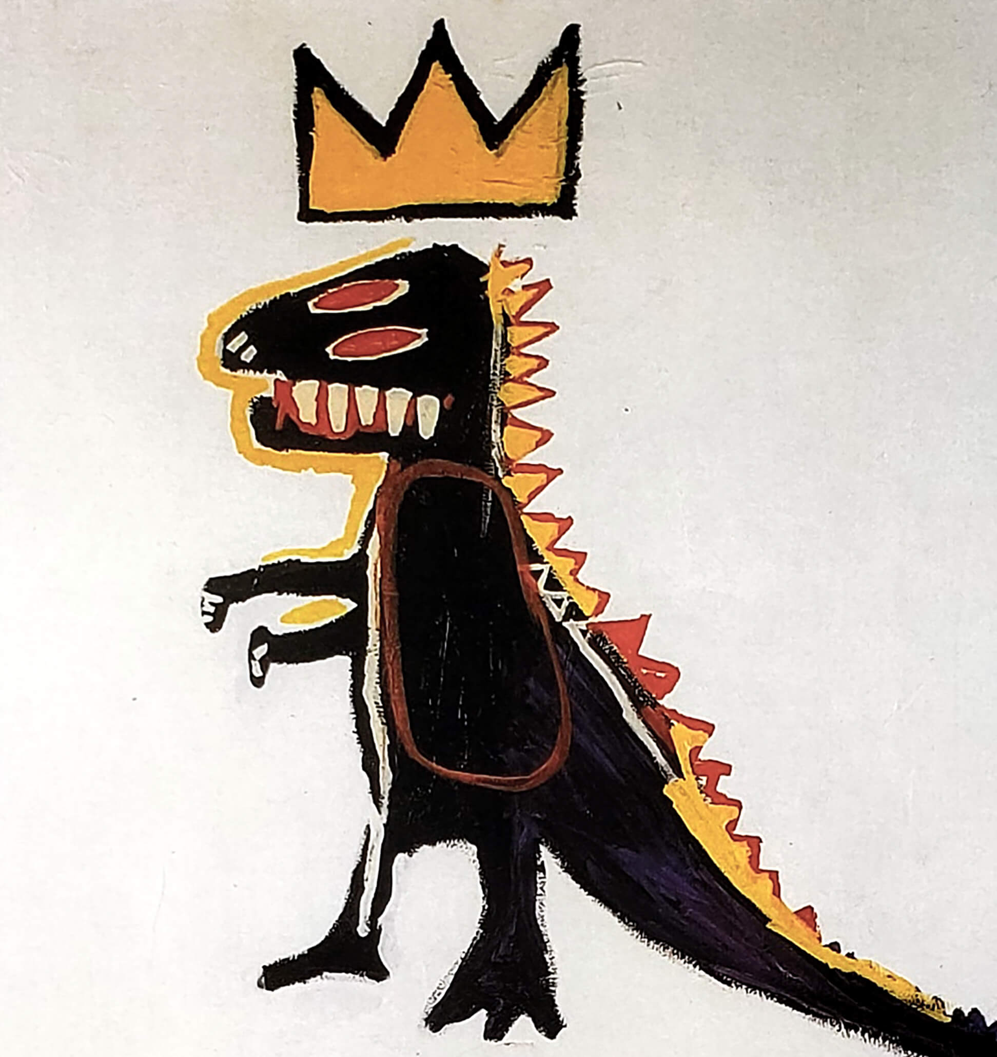 Jean-Michel Basquiat Pez Dispenser (1984) Art Print