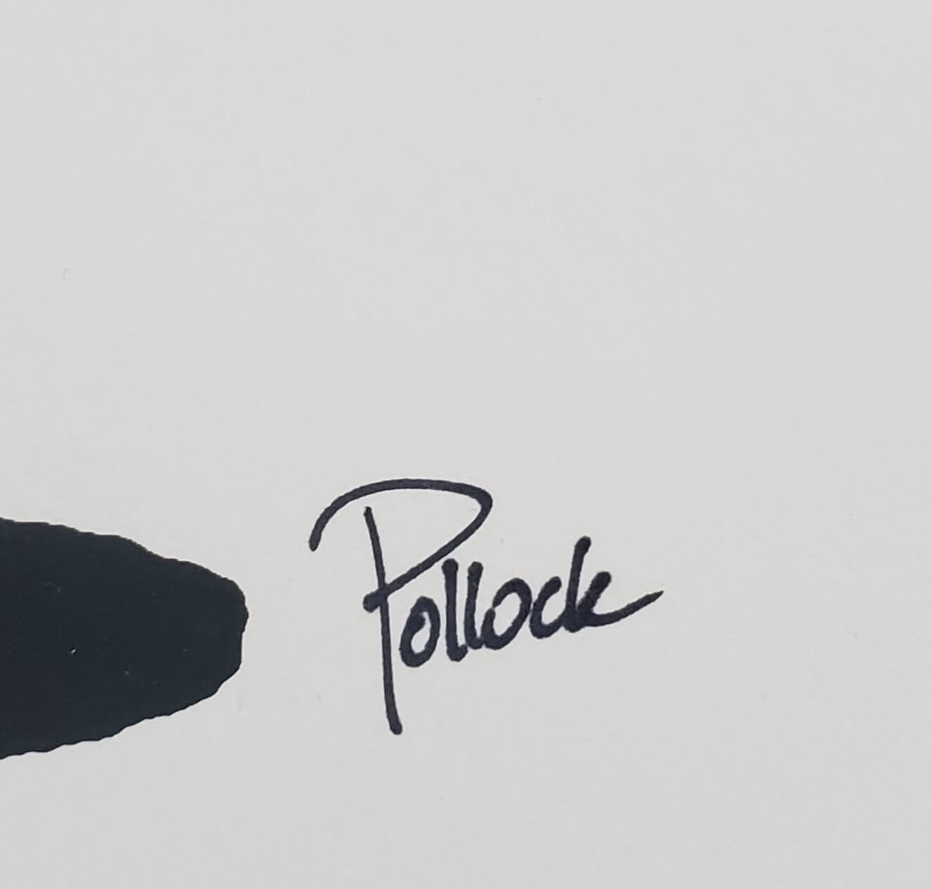 Jim Pollock Signature