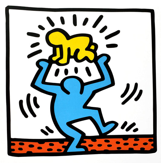 Keith Haring Yellow Baby