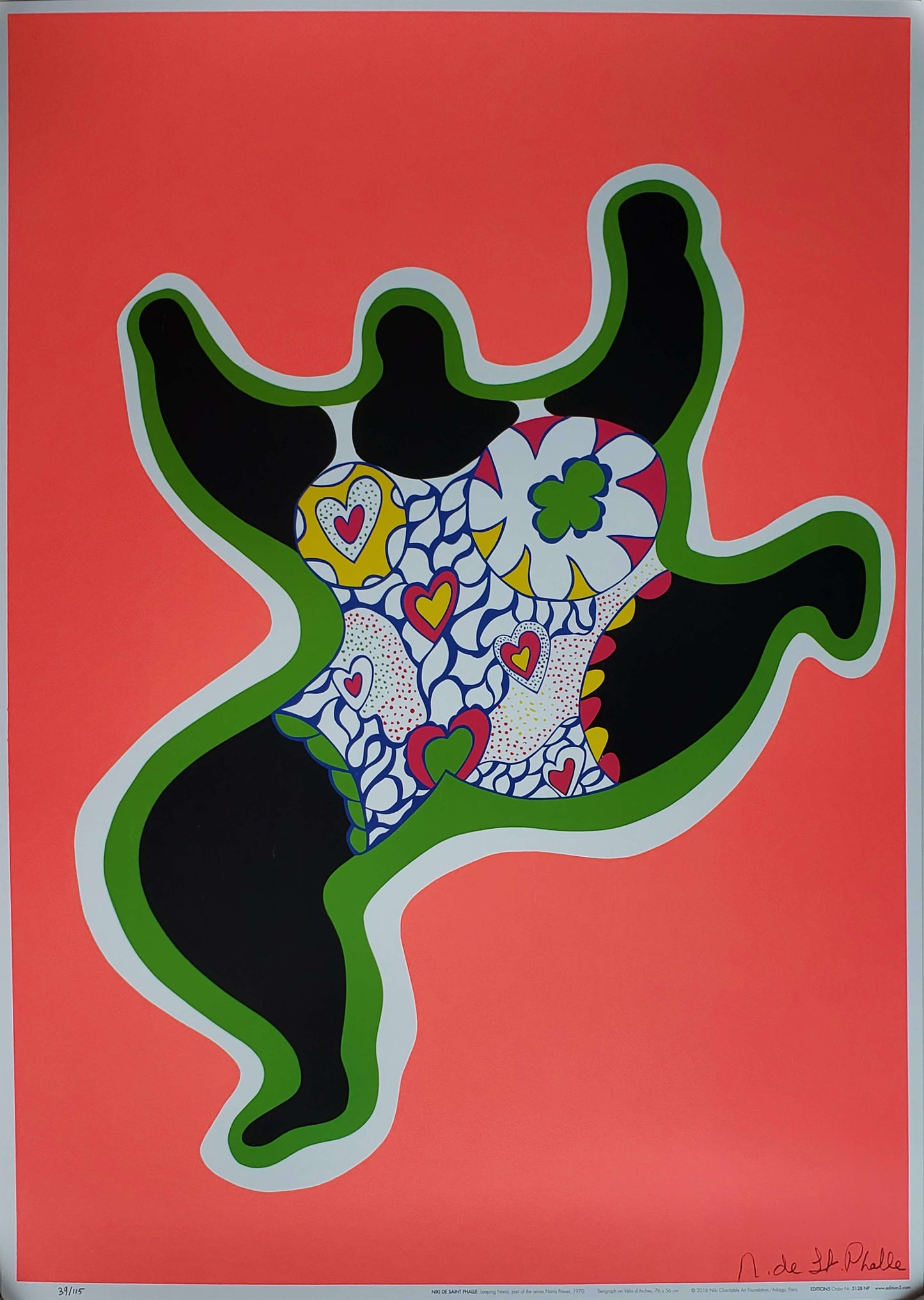 Niki de Saint Phalle "Leaping Nana"