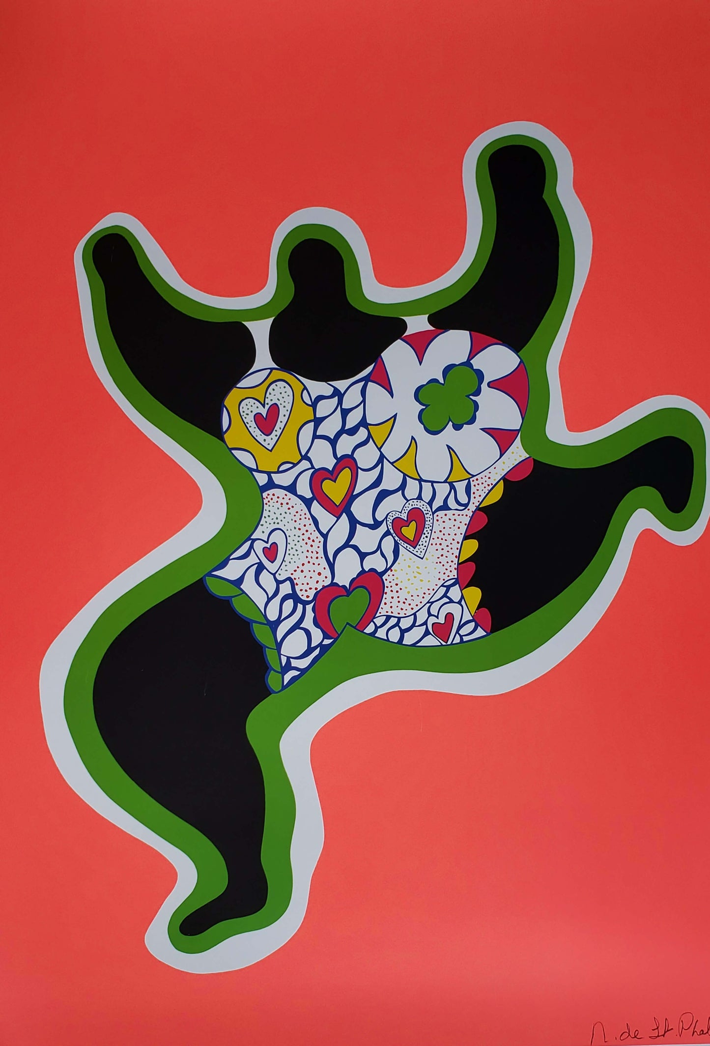 Niki de Saint Phalle "Leaping Nana"