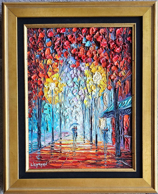 Slava Ilyayev Original Oil Painting Impasto Colorful Art