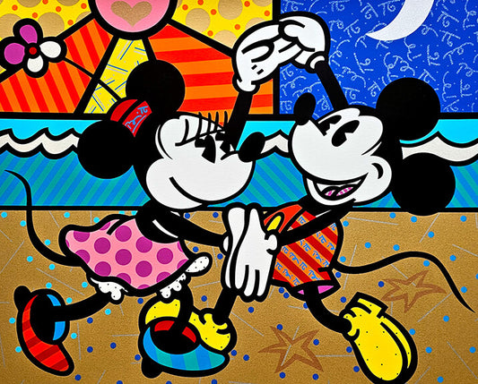 Romero Britto "Mickey Mouse's Greatest Love"