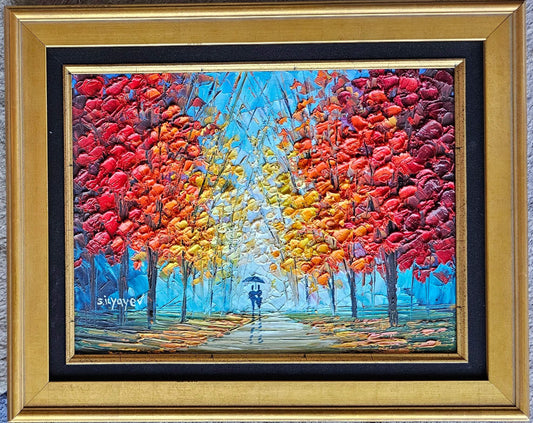 Slava Ilyayev Original Oil Painting Impasto Colorful Art