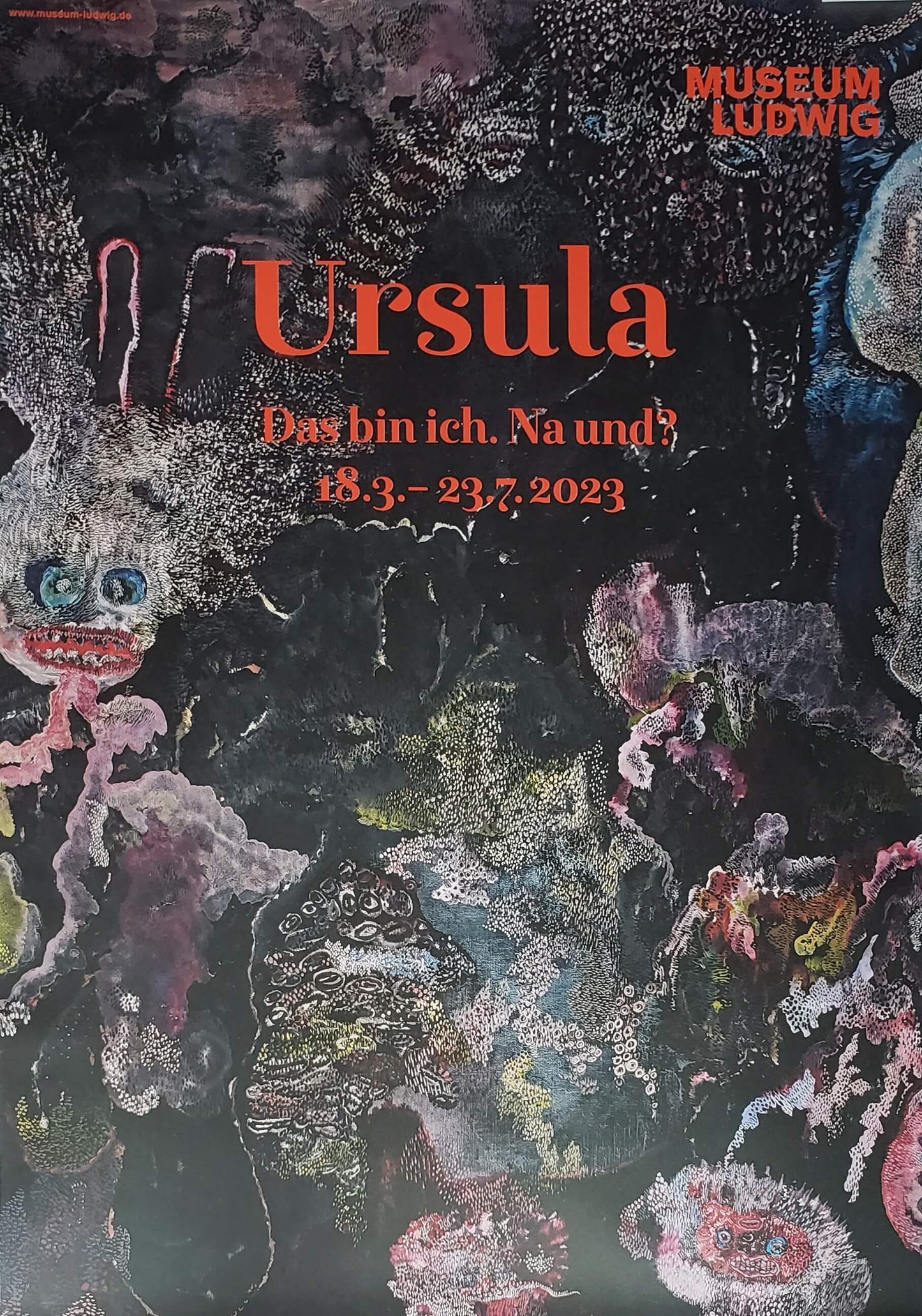 Ursula "Nightmares" Original Exhibition Poster