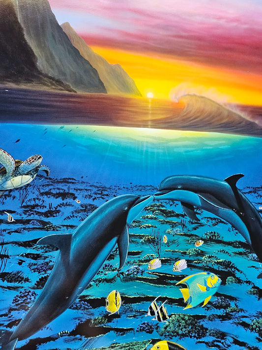 Wyland "Kiss for the Sea"