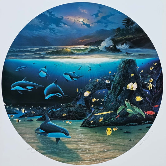 Wyland "Moonlit Waters"